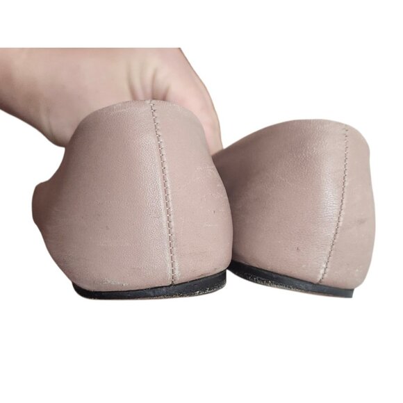 Gucci Women's Ballet Flats Pink Satin Square Toe GG Crystal Logo Designer Shoes - Picture 9 of 15